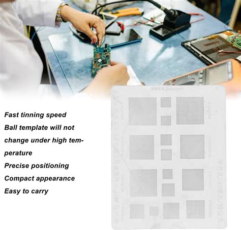 Walfront Universal BGA Reballing Stencil BGA Reballing India | Ubuy