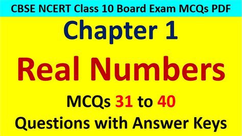 Image result for Class 10 Maths Chapter 1 MCQ Question