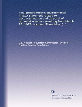 Final programmatic environmental impact statement related to ...
