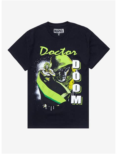 Marvel Fantastic Four Doctor Doom Double Portrait T-Shirt - BoxLunch ...