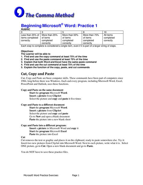 Image result for Microsoft Word Basic Tutorial Paragraph for Practice