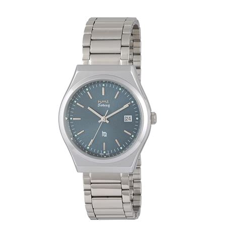 Buy HMT Tareeq Quartz Sunray Blue Color Watch for Men at Amazon.in