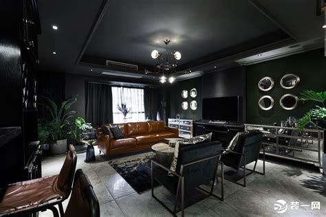 高级黑搭载优雅灯光,打造有格调的家居空间 - 设计之家