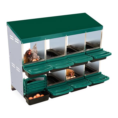 Snapklik.com : Chicken Nesting Box, 8 Compartments Nesting Boxes For ...