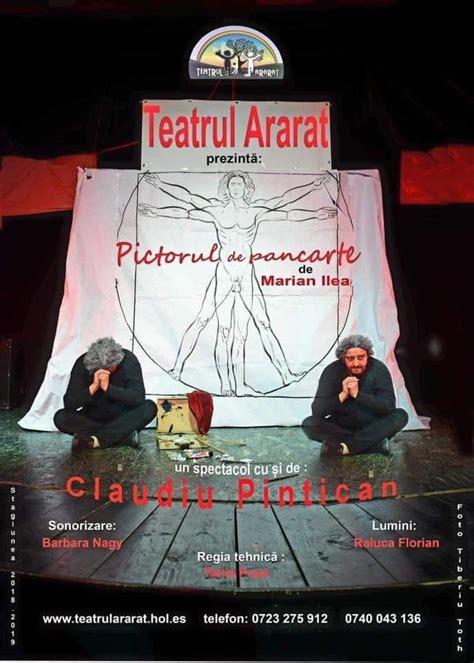 Pictorul de pancarte de Marian Ilea, Teatrul Ararat BAIA MARE, 12 ...