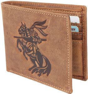 THE ONE CUSTOM Men Brown Genuine Leather Wallet Brown - Price in India ...