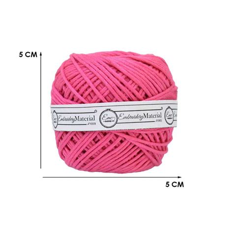 Thick Cotton Thread for Crochet, Knitting, Tatting & Embroidery Work ...