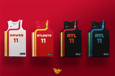 Atlanta Hawks Jersey Concept | Behance