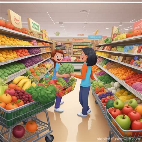 Supermarket Cartoon 的图像结果