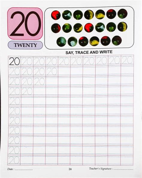 Numbers Writing Book 1 To 50 – Books and You