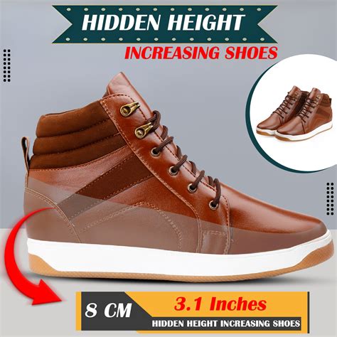 Men's 3.1 Inches (8CM) Hidden Height Increasing Boots – BxxyShoes