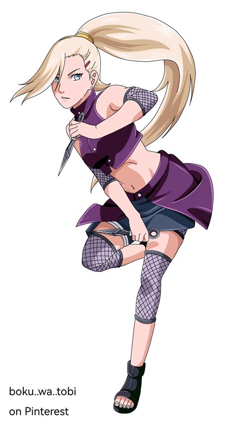 Ino Yamanaka render/png by me 3 by Uzimaho13 on DeviantArt