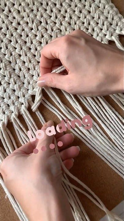 Image result for Macrame Rug Tutorial