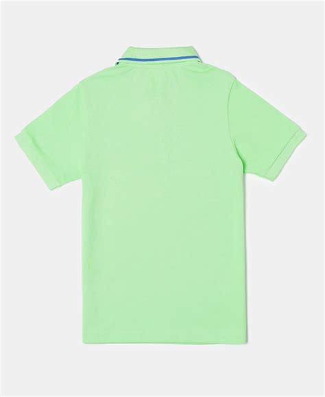 Buy Boy's Super Combed Cotton Rich Graphic Printed Half Sleeve Polo T ...