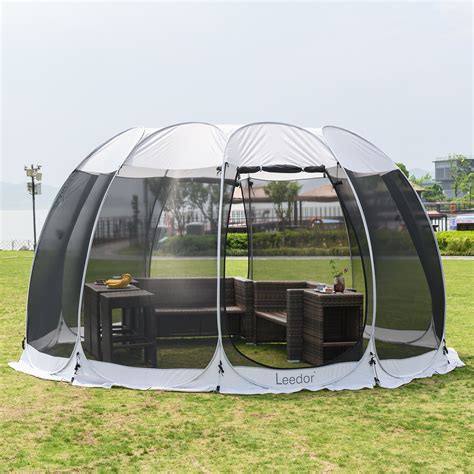 Alvantor Large Mesh Screen Tent with 10 Panels and PE Floors, Instant ...