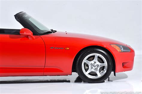 Used 2001 Honda S2000 For Sale ($37,500) | Motorcar Classics Stock #1475