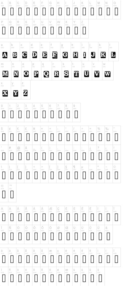 Block Letters Font | dafont.com