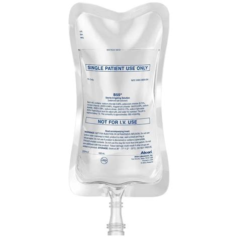 Buy BSS 500 ml Bag, 1 Count | 19 Minutes Delivery | Apollo Pharmacy