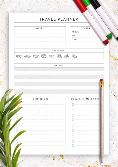 13+ Google Docs Travel Planner Template Docx