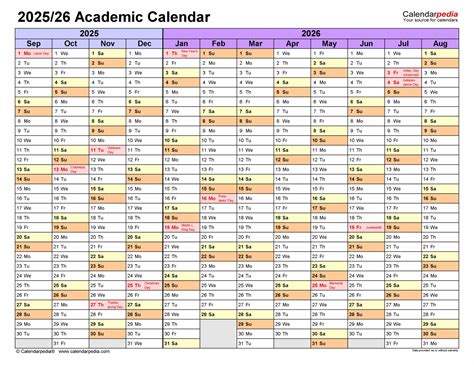 Usafa Academic Calendar 2025-2026 - Printable Calendar