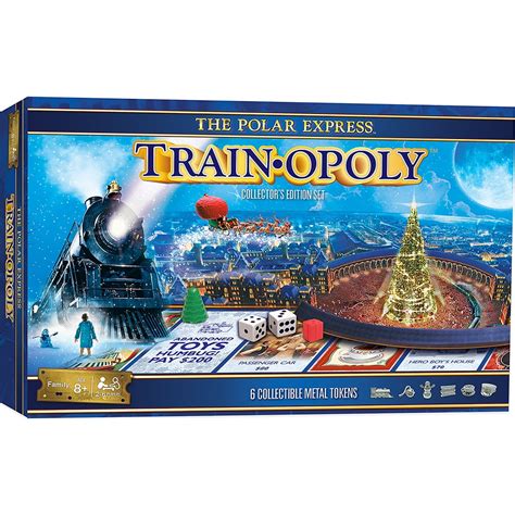Buy Masterpieces Opoly Games - Polar Express Opoly Board Game Online at ...