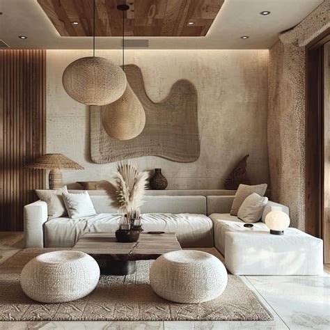 Modern Organic Living Room Designs for a Natural Feel