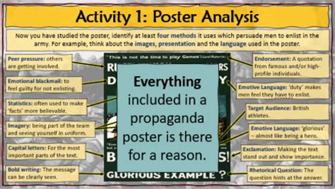 Image result for Propaganda Posters WW1 Tutorial