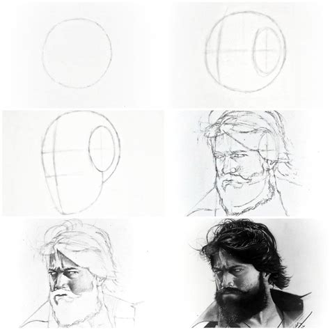 Image result for Loomis Method of Drawing