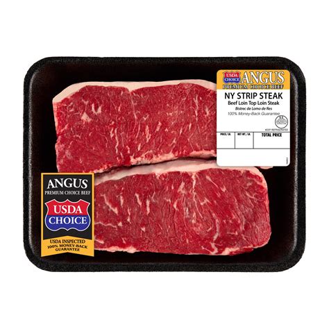NY Strip - Bold Flavor, Lean in Meat & Seafood - Walmart.com