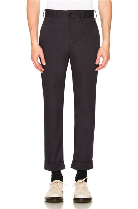 Engineered Garments Andover Pant in Dark Navy | FWRD