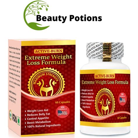 Buy Active Burn Extreme Weight Loss Formula - 60 Capsules