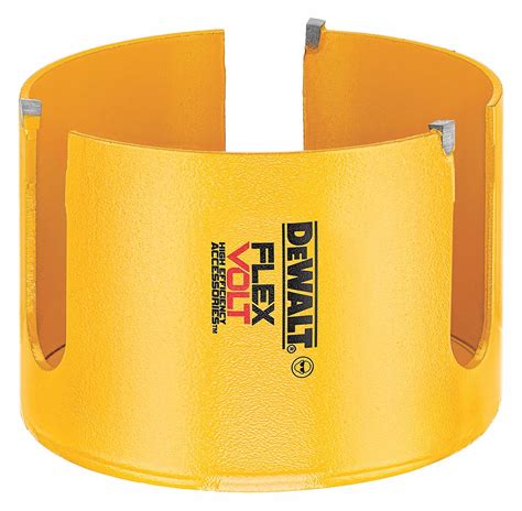 DEWALT, 3 5/8 in Saw Dia., 1 Teeth per Inch, Hole Saw - 49JP95 ...