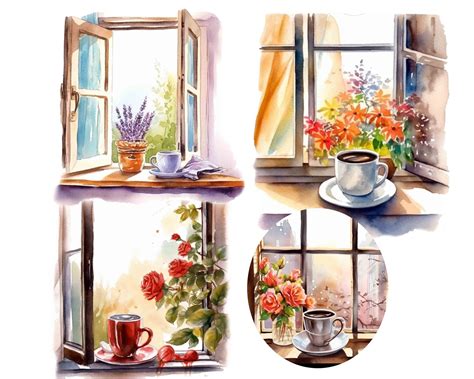 Image result for Coffee Window Paint Design