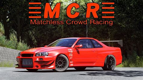 MCR R34 GTR Touge Shakedown! - YouTube