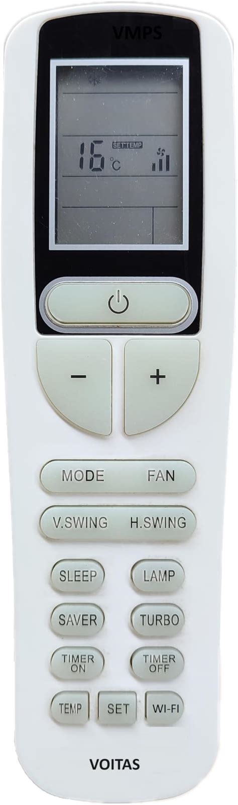 Buy VMPS 5 Year Warranty AC Remote Compatible for Voltas Split | Voltas ...