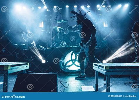 Detroit, Michigan -USA- August 29, 2021: POD Payable on Death Performing Live at Saint Andrews ...