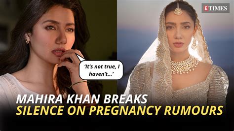 Pakistani actress Mahira Khan rubbishes pregnancy rumours; says 'It's ...