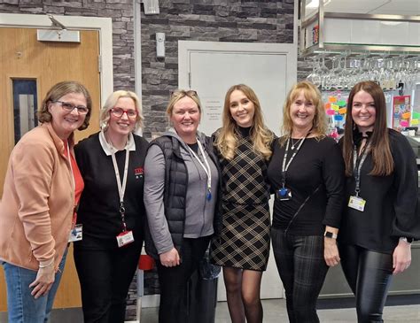 Rose Ayling-Ellis and Rosie Cooper visit MSDP