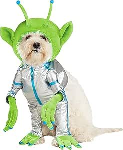 Amazon.com: Fun Costumes Green Alien Pet Dress (XS) : Pet Supplies