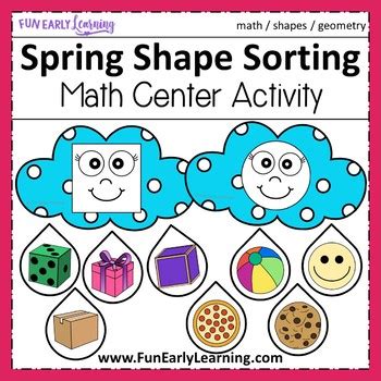 Image result for Spring Shape Sorting