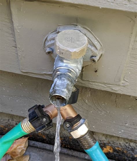 plumbing - How can I fix a frost-free spigot that's leaking out of the handle/rod? - Home ...