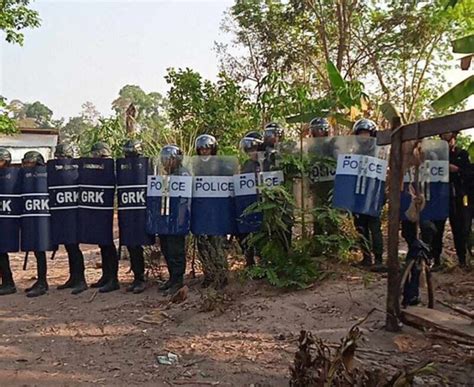 Authorities spray tear gas in northern Cambodia land dispute protest ...