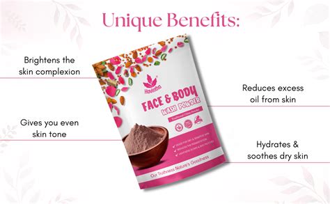 Buy Havintha Natural Face and Body Ubtan Powder for Dry Skin Types ...