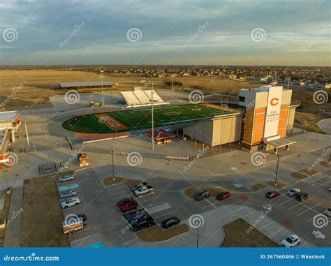 Aerial Shot of the Bulldog Bowl Stadium in Artesia, New Mexico, United ...