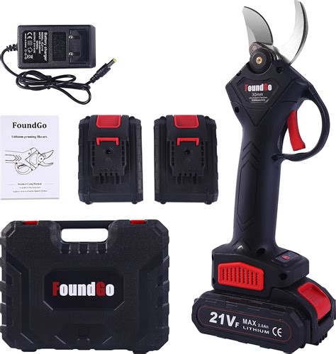 Amazon.com : FoundGo Electric tree pruning shears cordless,power pruner,trimming scissors ...