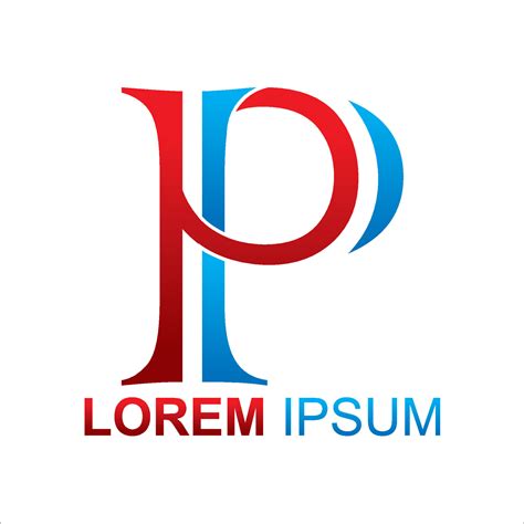 Alphabet letters logo design 19477007 Vector Art at Vecteezy