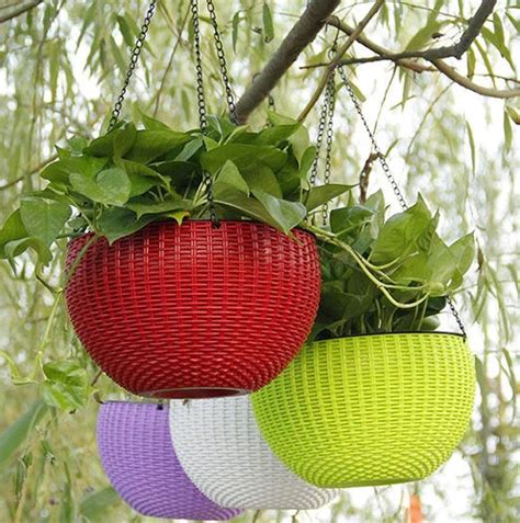 Buy Hanging Pots Online India | Decorative Balcony Planters – MyOwnGarden®