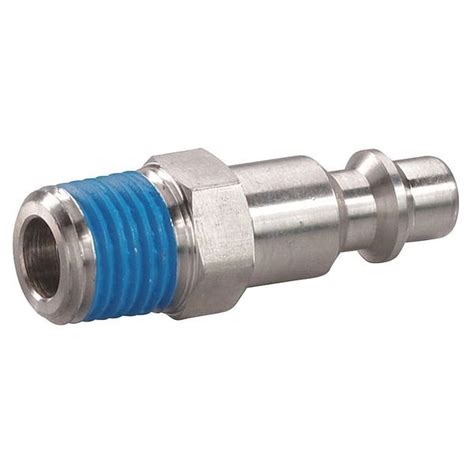 Speedaire Quick Connect Hose Coupling, 1/4 in Body Size, 1/4 in Hose ...