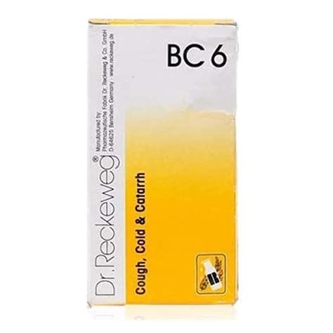Buy DR.RECKEWEG BC 6 TABLET ((PACK OF 2) Online & Get Upto 60% OFF at ...