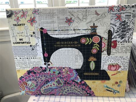 Pin by Stormy McGauley on Laura Heine Collage Quilts | Laura heine, Laura, Bring it on